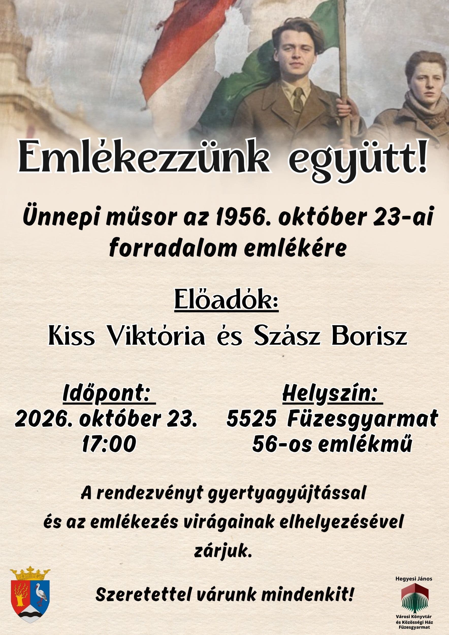 Október 23. plakát