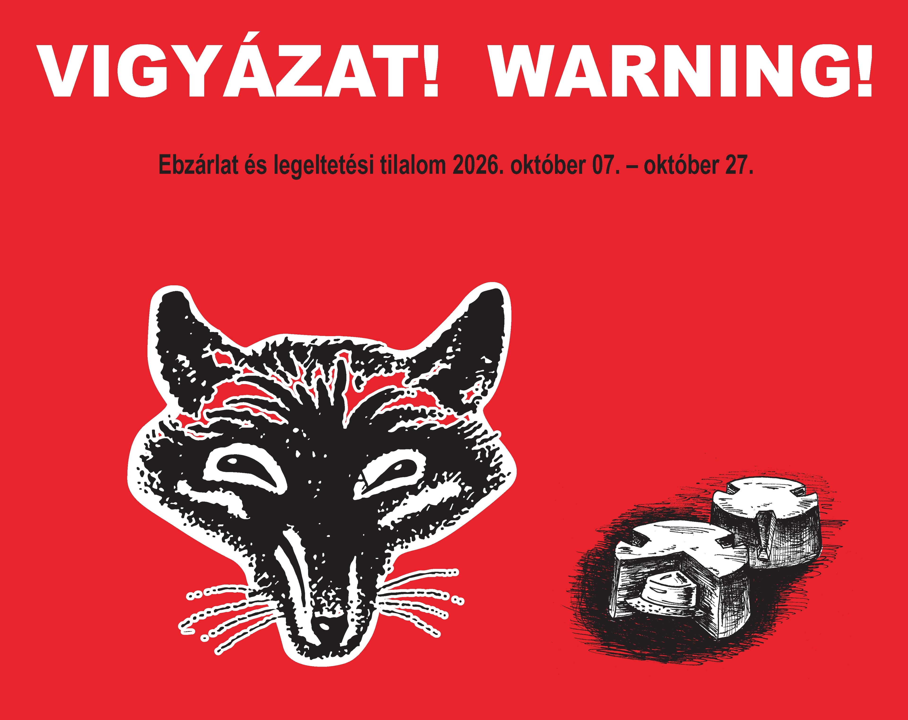 Ebzárlatról értesítés